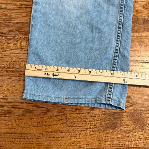 Levi's 505 Jeans Mens W42 L30 Blue Denim Straight Leg Cotton Casual - Picture 6 of 11